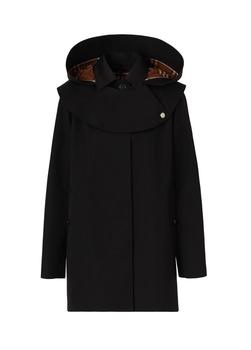 burberry大衣, Burberry | Detachable hood cotton gabardine car coat商品图片 