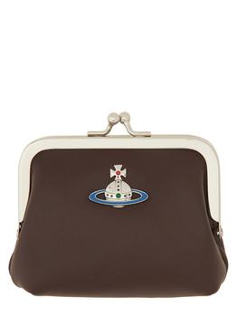 【VIVIENNE WESTWOOD】 FRAME COIN PURSE Vivienne Westwood Wool-Blend Frame Coin Purse