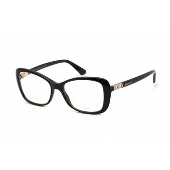 Jimmy Choo | Jimmy Choo Women's Eyeglasses - Full Rim Butterfly Black Plastic Frame | JC284 0807 00 1.9折×额外9折x额外9.5折, 独家减免邮费, 额外九折, 额外九五折