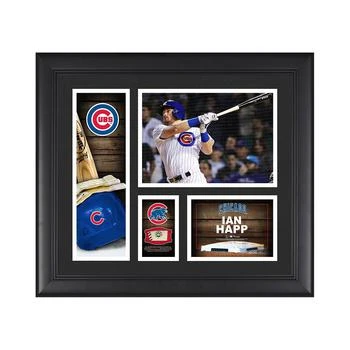 Fanatics Authentic | Ian Happ Chicago Cubs Framed 15" x 17" Player Collage with a Piece of Game-Used Ball,商家Macy's,价格¥599