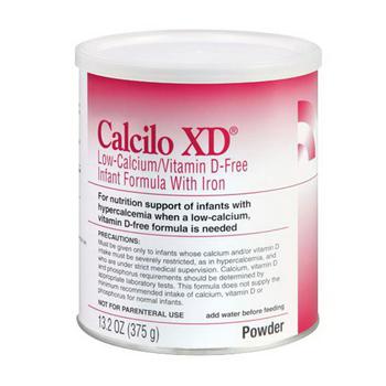 商品Calcilo Xd Low-calcium Vitamin D-free Infant Formula with Iron, 13.2 Oz图片