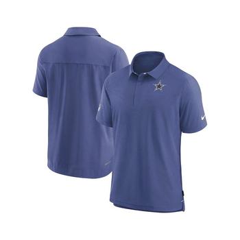 NIKE | Men's Navy Dallas Cowboys Sideline Lockup Performance Polo Shirt商品图片,