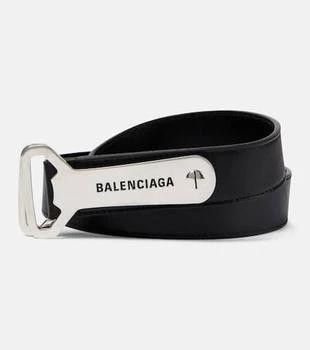 Balenciaga | Bottle Opener D型环皮革腰带,商家MyTheresa CN,价格¥2972