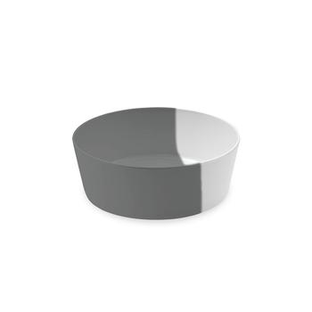 商品Dual Pet Bowl, Large, Grey, 7" X 2.5"/ 5 Cups,Melamine,Set Of 2图片