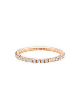 商品Aura Pink Diamond & 18K Rose Gold Band Ring图片
