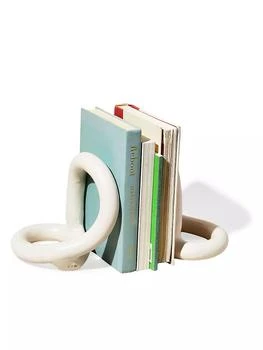 Sin | Bacchus 2-Piece Stoneware Bookend Set,商家Saks Fifth Avenue,价格¥1028