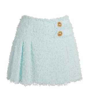 推荐Tweed Pleated Mini Skirt商品