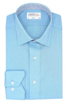 Lorenzo Uomo是什么牌子, Lorenzo Uomo | Trim Fit Solid Textured Dress Shirt商品图片 3.9折