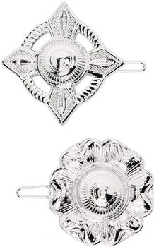 Toga Pulla | Silver Concho Hair Pin Set,商家SSENSE CA,价格¥2009