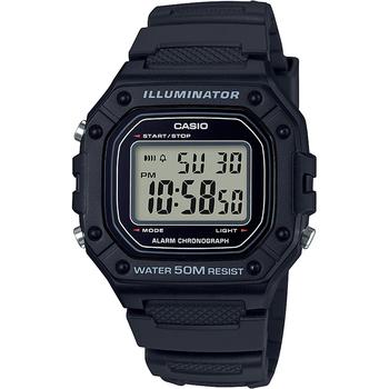 手表男卡西欧, Casio | Men's Digital Classic Black Resin Strap Watch 43.2mm商品图片 7.5折