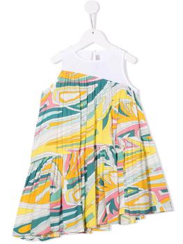product Lance-print asymmetric dress - kids image