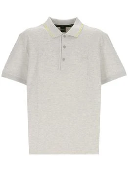 Hugo Boss | Hugo Boss Logo-Embroidered Short-Sleeved Polo Shirt 5.7折