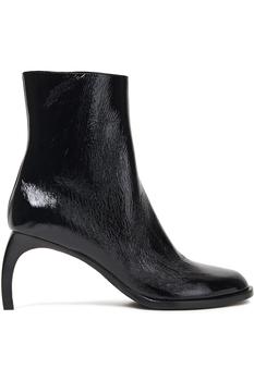 product Crinkled patent-leather ankle boots image