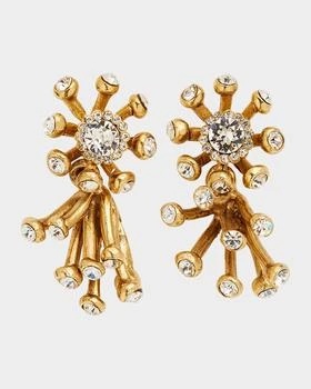 Oscar de la Renta | Comet Crystal Earrings,商家Neiman Marcus,价格¥2678