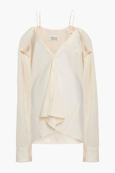 maison margiela replica衣服, MAISON MARGIELA | Convertible crepe shirt商品图片 2.9折