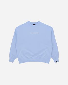 推荐WMNS Wordmark Fleece Crewneck Sweatshirt Blue商品