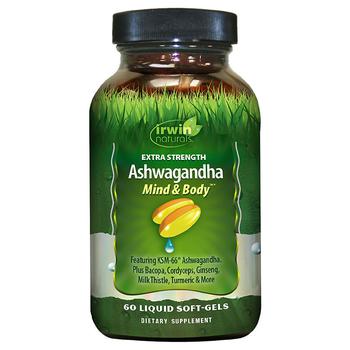 Irwin Naturals, Irwin Naturals | Extra Strength Ashwagandha商品图片 独家减免邮费