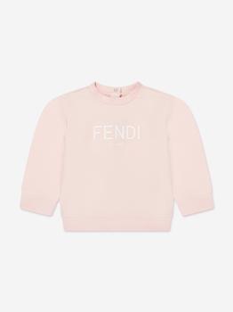 商品Baby Girls Logo Sweatshirt in Pink图片