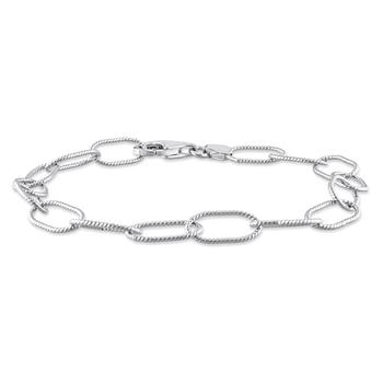 推荐Amour 6.5mm Rolo Chain Link Bracelet in Sterling商品