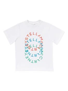 Stella McCartney | Logo Print Organic Cotton T-shirt 5.9折×额外7.5折, 额外七五折