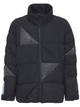 Alexander McQueen | In Dust Wax Patched Puffer Jacket商品图片,5折