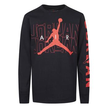 aj大童, Jordan | Big Boys Back Screen Long Sleeve T-shirt商品图片 7.5折