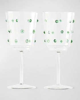 POLSPOTTEN | Nob Wine Glasses, Set of 2,商家Neiman Marcus,价格¥665
