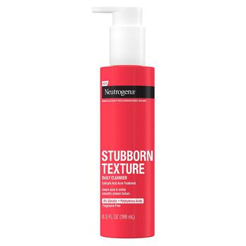Neutrogena | Stubborn Texture Acne Cleanser商品图片,满$30享8.5折, 独家减免邮费, 满折