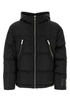 推荐Versace Hooded Zip-Up Puffer Jacket商品