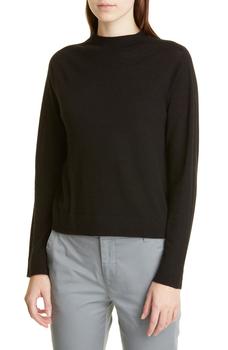 vince cashmere, Vince | Funnel Neck Wool Blend Sweater商品图片 3.9折