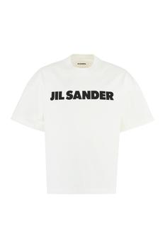 Jil Sander | Jil Sander Logo Cotton T-shirt商品图片,
