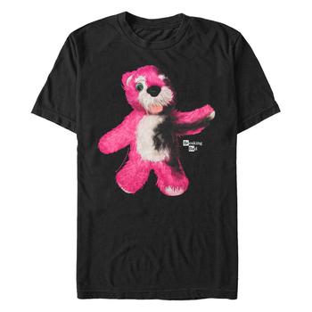 推荐Men's Burnt Pink Teddy Bear Portrait Logo Short Sleeve T- shirt商品
