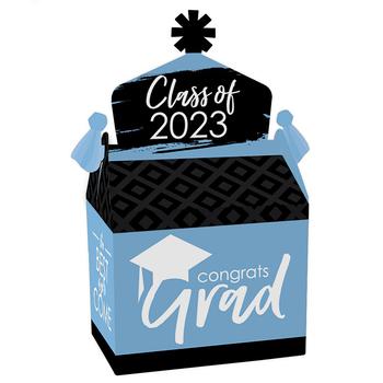 商品Big Dot of Happiness | Light Blue Grad - Best is Yet to Come - Treat Box Party Favors - 2023 Light Blue Graduation Party Goodie Gable Boxes - Set of 12,商家Macy's,价格¥139图片