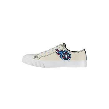 FOCO | Women's Cream Tennessee Titans Low Top Canvas Shoes,商家Macy's,价格¥447