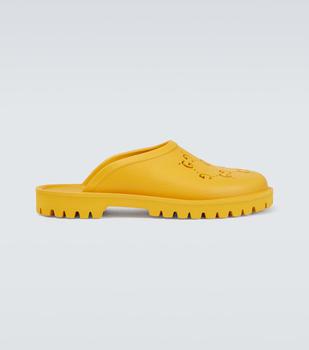 Gucci | GG橡胶穆勒鞋商品图片,