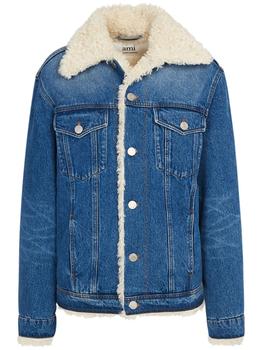 商品AMI | Trucker Cotton Denim Jacket,商家LUISAVIAROMA,价格¥6117图片