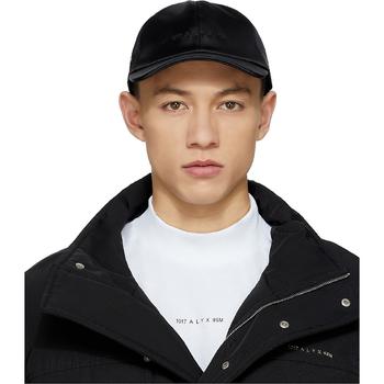 推荐Satin Logo Hat - Black商品