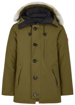 canada goose直邮, Canada Goose | Chateau Fusion Fit army green Arctic-Tech parka商品图片 