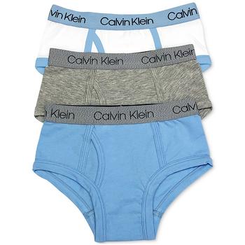 Calvin Klein | 男童基础款三角内裤3件装, 小童&大童商品图片,5折