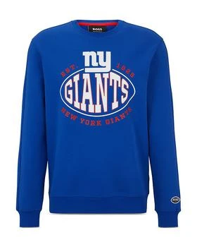 推荐NFL New York Giants Cotton Blend Printed Regular Fit Crewneck Sweatshirt商品