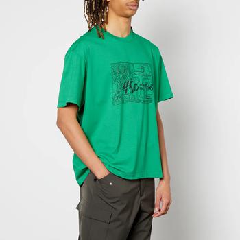 推荐4SDesigns Men's Landscape Motif T-Shirt商品