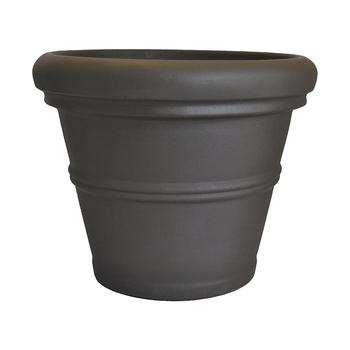 商品Tusco Products | RR24ES Rolled Rim Garden Pot, Dark Espresso,商家Macy's,价格¥689图片