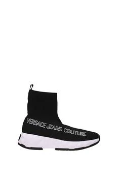 推荐Versace Jeans Sneakers couture Fabric Black商品