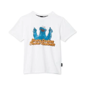 Kenneth Cole | X Sesame Street Toddler and Little Kids Cookie Monster T-Shirt,商家Macy's,价格¥150