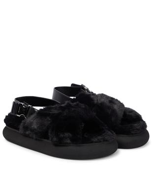 推荐Solarisse faux fur sandals商品