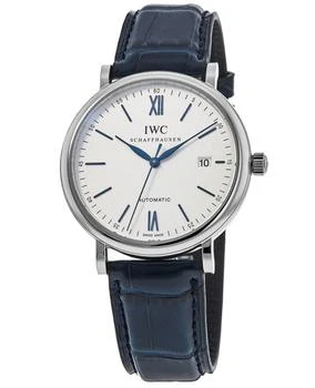 推荐IWC Portofino Automatic Silver Dial Leather Strap Men's Watch IW356527商品