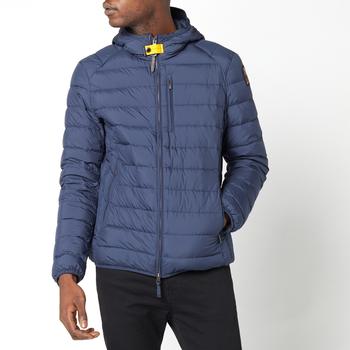 推荐Parajumpers Men's Last Minute Hooded Down Jacket - Navy商品