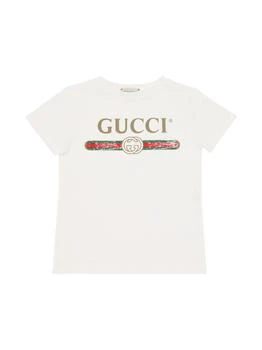 Gucci | Logo Print Cotton Jersey T-shirt 