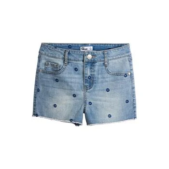 Epic Threads | Little Girls Daisy Denim Shorts, Created For Macy's 3.6折