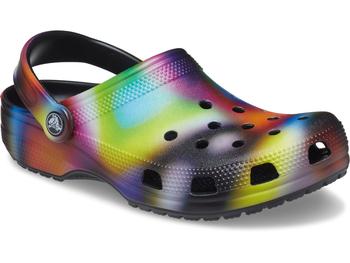 Crocs高帮鞋, Crocs | Classic Solar Rainbow Clogs商品图片 7.5折